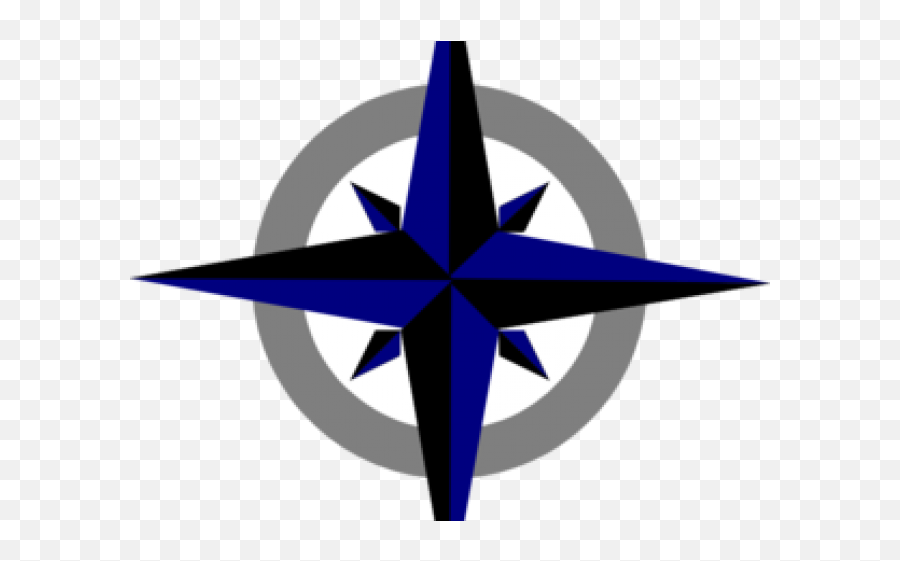 Compass Clipart Grey - Cardinal Direction Png Download Pretty Easy Pretty Compass Rose,Direction Png