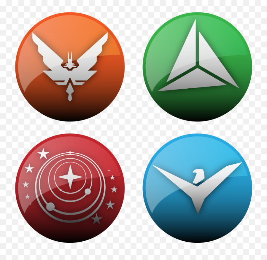 Glass Style Galactic Superpower Icons - Language Png,Elite Dangerous Logo