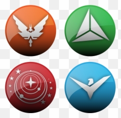 Glass Style Galactic Superpower Icons - Language png