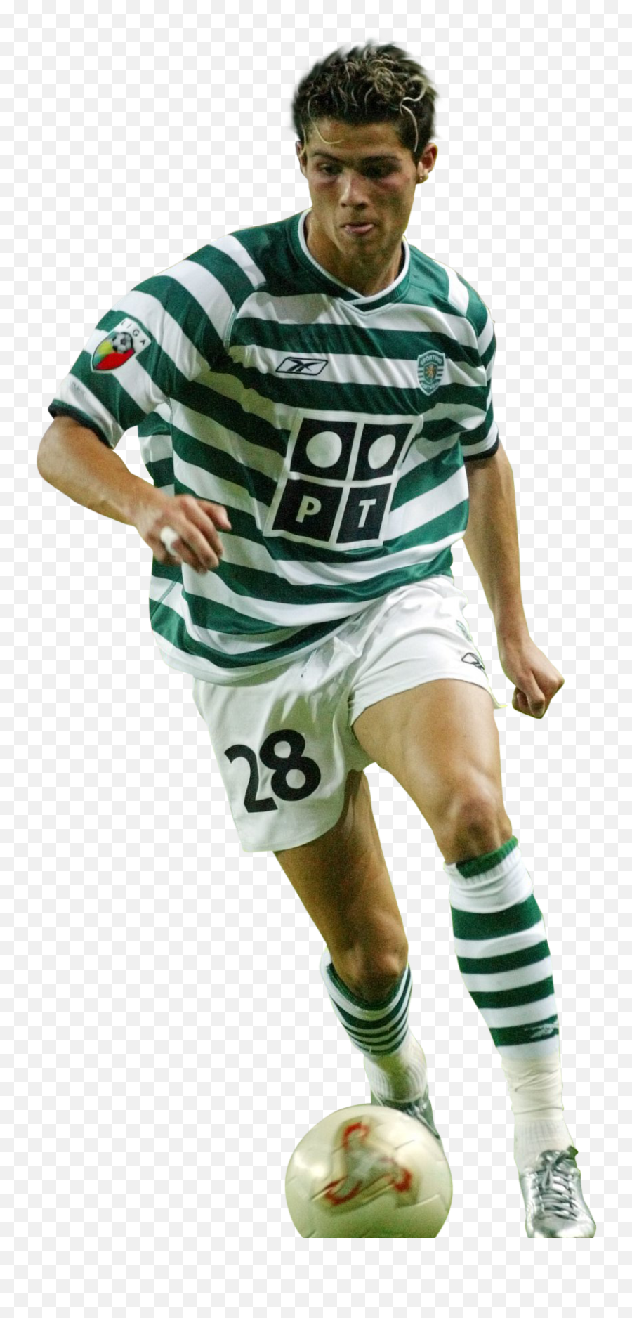 Cristiano Ronaldo Sporting De Lisboa - Cristiano Ronaldo Sporting Lisbon Png,Cr7 Png