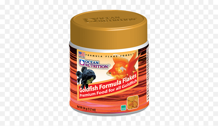 Goldfish Formula Flakes - Formula Flake Food Ocean Nutrition Ocean Nutrition Brine Shrimp Plus Flakes Png,Goldfish Transparent