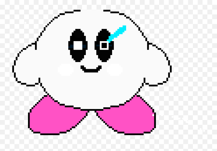 Kirby Sans - Kirby Pixel Art Png,Kirby Face Png