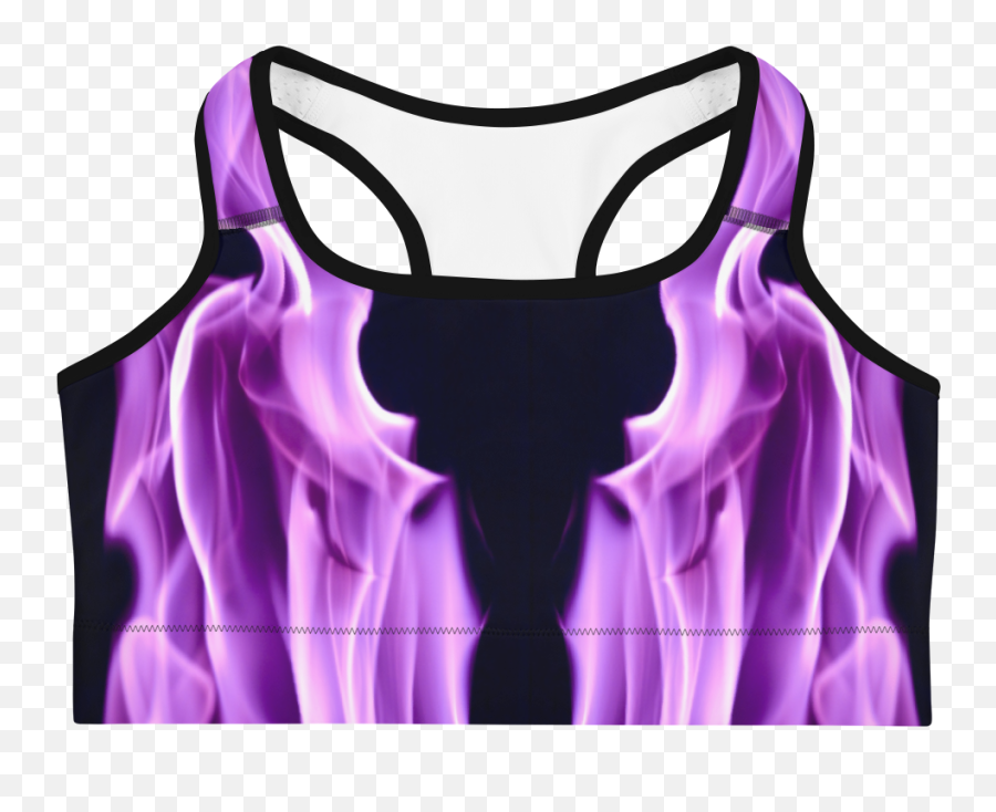 Purple Flame Png - Sleeveless,Purple Flame Png