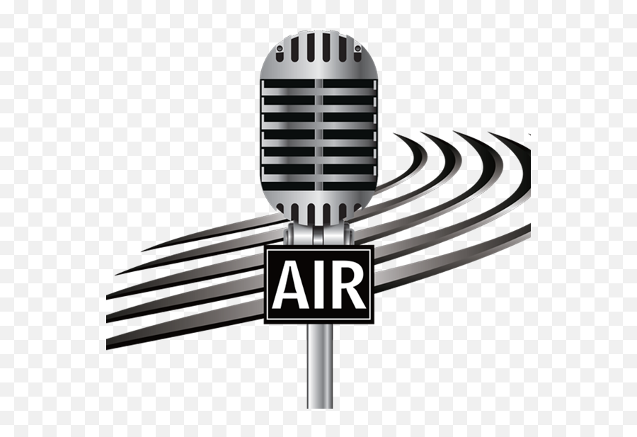 Radio Microphone Logo Png - Radio Station Microphone Logo Png,Microphone Logo
