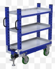 Flexqubes Top Shelf Carts For Smaller Materials - png