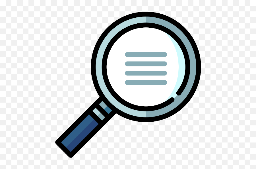 Magnifying Glass Png Icon - Magnifying Glass Icon Cartoon,Magnifier Icon Png