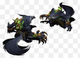 Champion Update Warwick The Uncaged Wrath Of Zaun - League Of Legends Back png