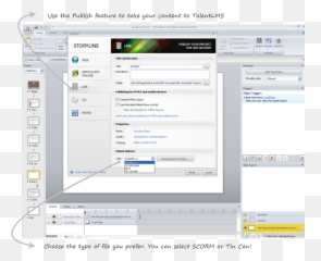 Using Articulate Storyline Scorm With - Lms png