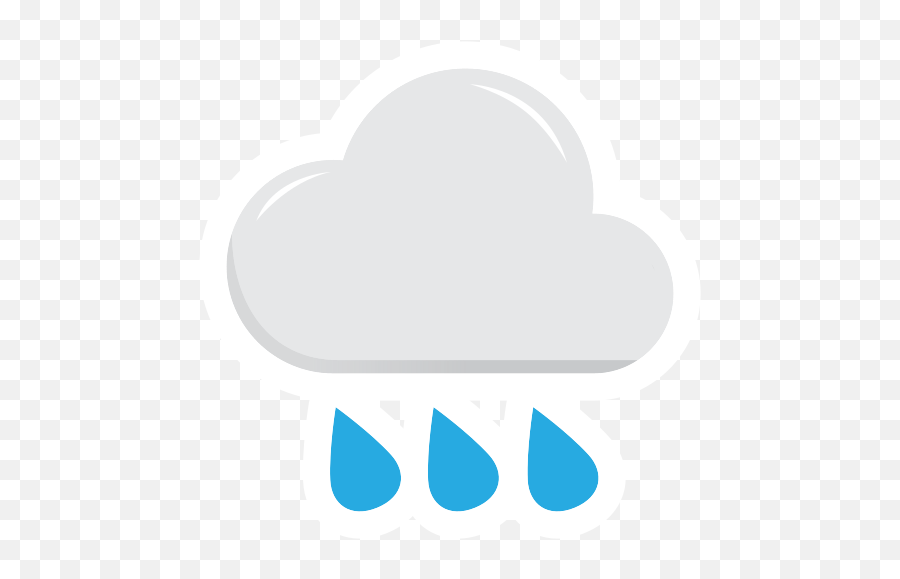 Weather Rain Raining Cloud Cloudy Free Icon Of - Language Png,Rain Cloud Icon
