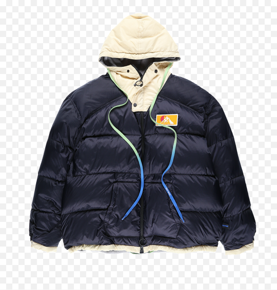 Off - Off White Black Zipped Puffer Jacket Png,Icon Shorty Jacket