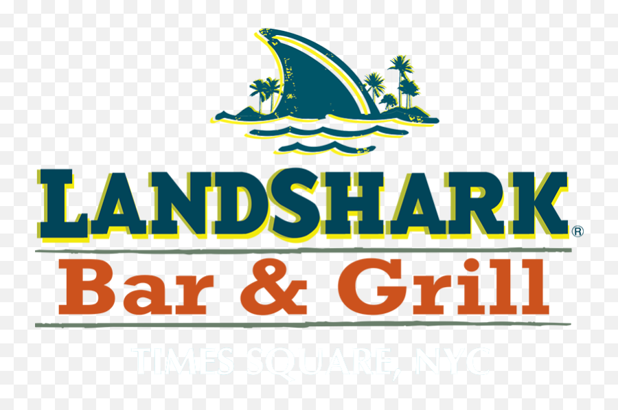 Fins Up Club Landshark Times Square - Landshark Bar And Grill Clear Background Png,Club Icon In Hollywood Ca