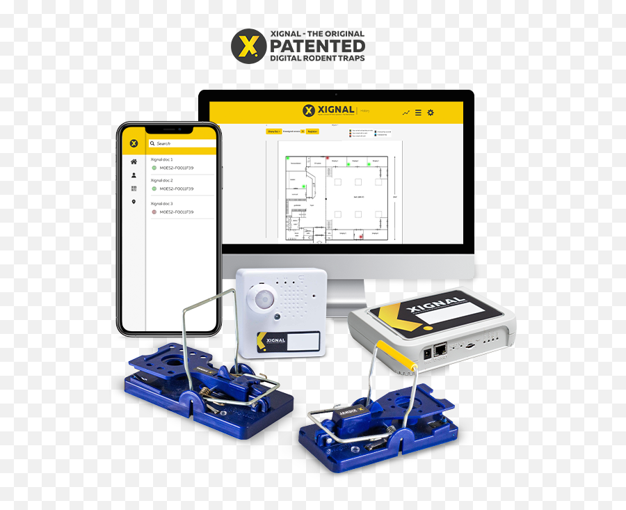 Smart Rat And Mousetraps From Xignal - Dimo Systems Measuring Instrument Png,Mousetrap Icon