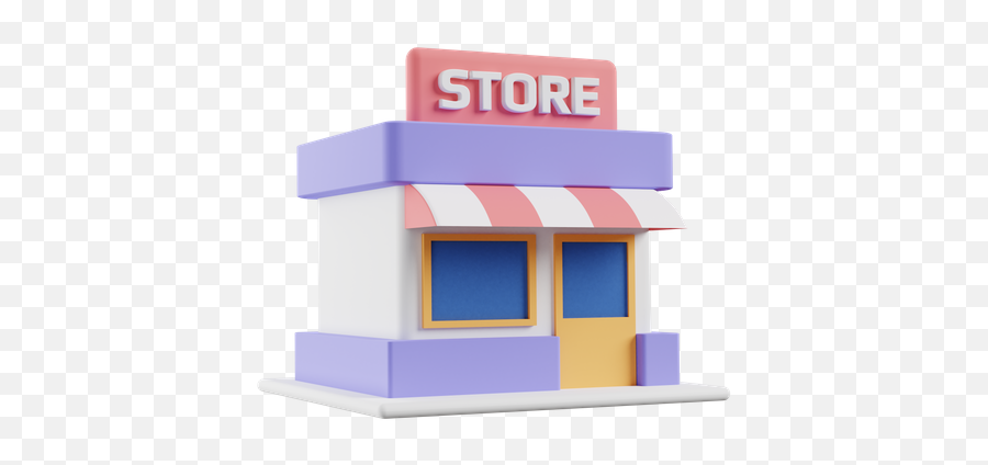 Store Icon - Download In Glyph Style Shop Icon 3d Png,Icon For Store