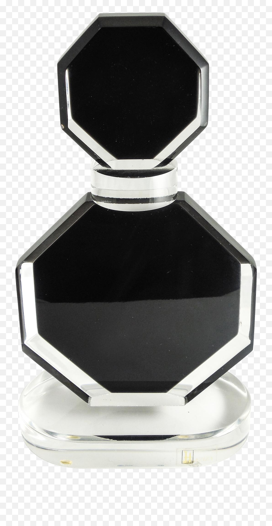 Shlomi Haziza Lucite Sculpture Perfume Bottle - Transparent Black Perfume Bottle Png,Perfume Bottle Png