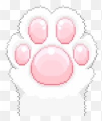 Kitty Paw Umm Its Neko Related Amino - Kawaii Transparent Cat png