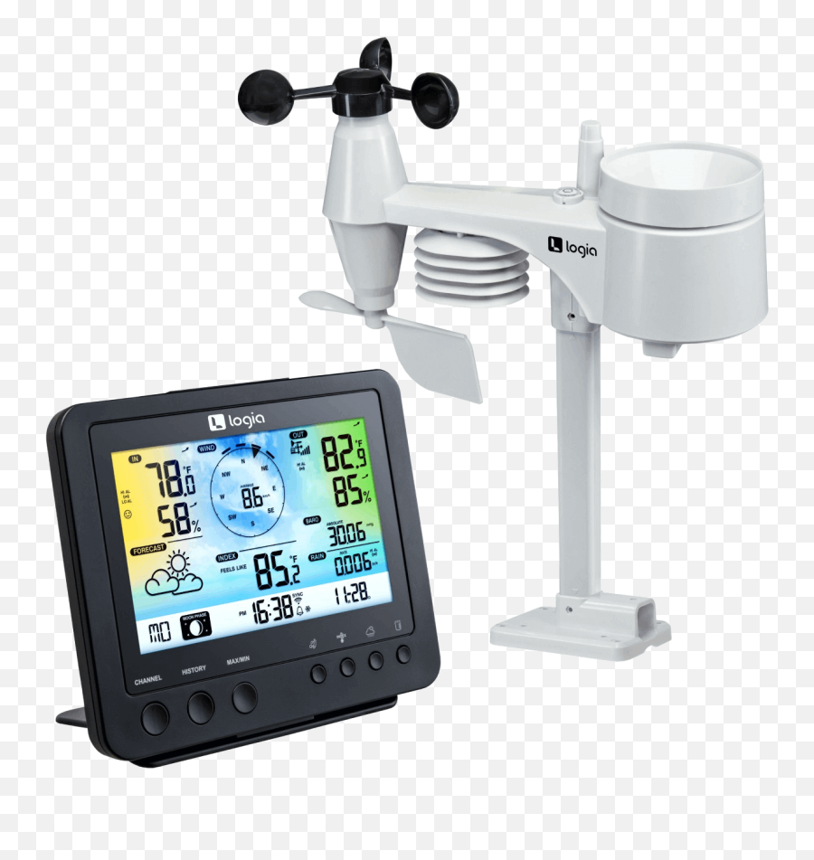 5 - In1 Wireless Weather Station With Wifi Logia 5 In 1 Weather Station Png,The Weather Channel Icon