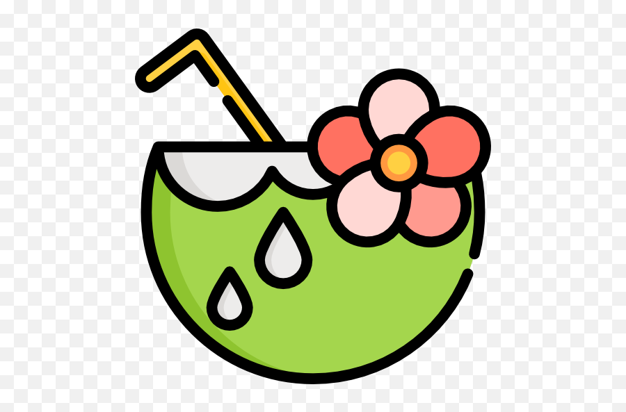 Coconut - Free Food Icons Dot Png,Coconut Icon