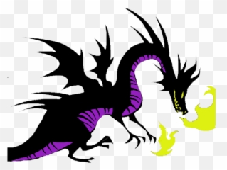 Dragon Clipart Classic - Maleficent Dragon Clipart Png Dragon From Sleeping Beauty Clipart,Maleficent Png
