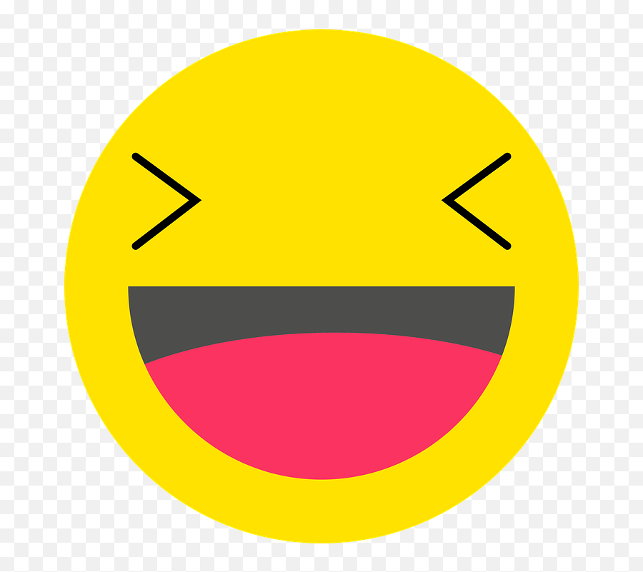 Emoji Circle Smile - Free Image On Pixabay Wide Grin Png,Fb Live Icon
