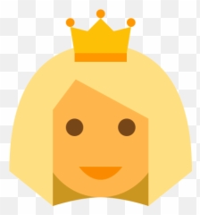 Princess Icon Color Style Png