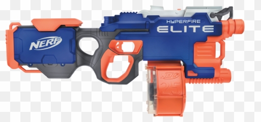 Free Nerf Gun Transparent Background - Nerf Elite Rapid Fire Png,Nerf Gun Png