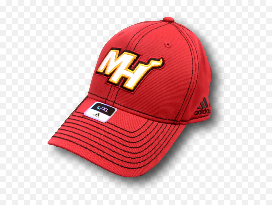 Adidas Miami Heat Structured Flex Fitmax Nba Cap - Baseball Cap Png,Miami Heat Logo Png