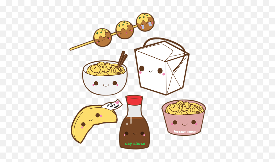 Kawaii Tumblr Food Png Image - Kawaii Food,Chinese Food Png