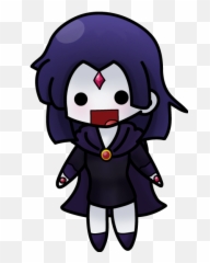 Twewy Cast Wallpaper Teen Titans Raven Shiver Stuff - Teen Titans Raven Chibi Png,Teen Titans Png