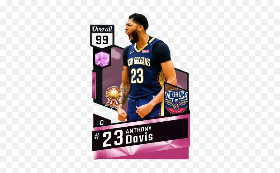 Anthony Davis - Nba 2k Custom Cards Png,Anthony Davis Png