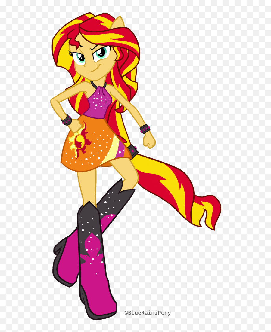 Sunset Shimmer My Little Pony Equestria - Sunset Shimmer Equestria Girl Rainbow Rocks Png,Shimmer Png