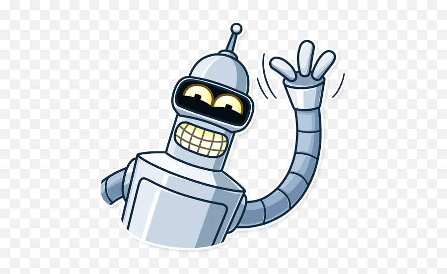 Bender - Telegram Sticker Stickers Bender Png,Bender Png