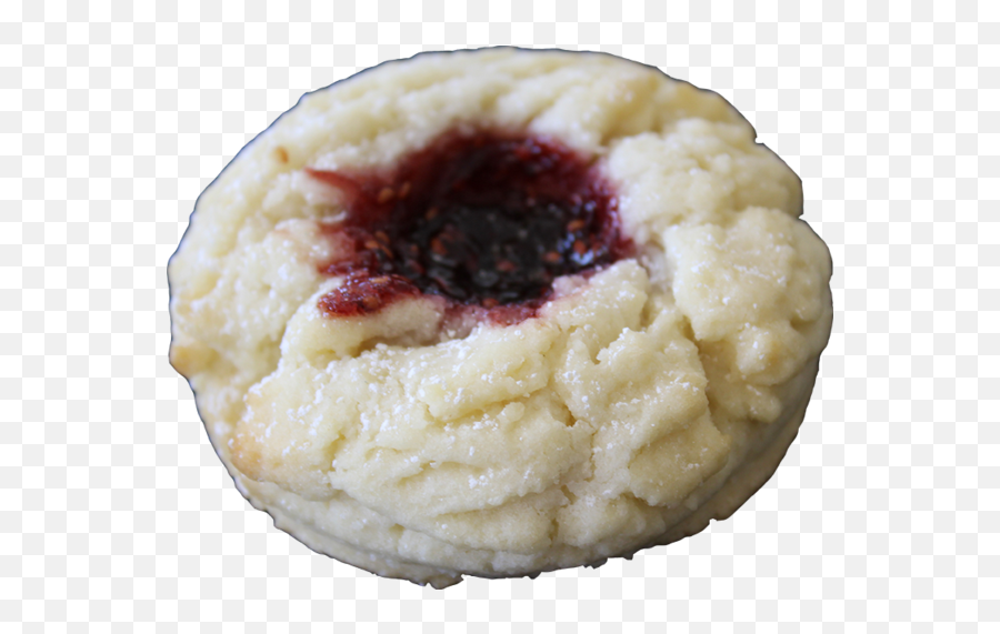 Raspberry Thumbprint Cookies - Bánh Png,Thumb Print Png