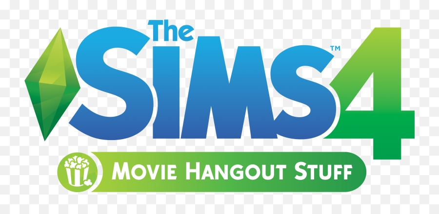 The Sims 4 Movie Hangout Stuff Logo - Sims Online Sims Get To Work Png,Movie Logo