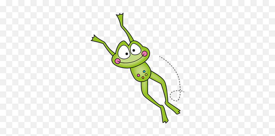 Transparent Jumping Frog Hd - Frog Jumping Clip Art Png,Frog Clipart Png