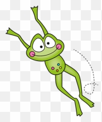 Transparent Jumping Frog Hd - Frog Jumping Clip Art Png,Frog Clipart Png