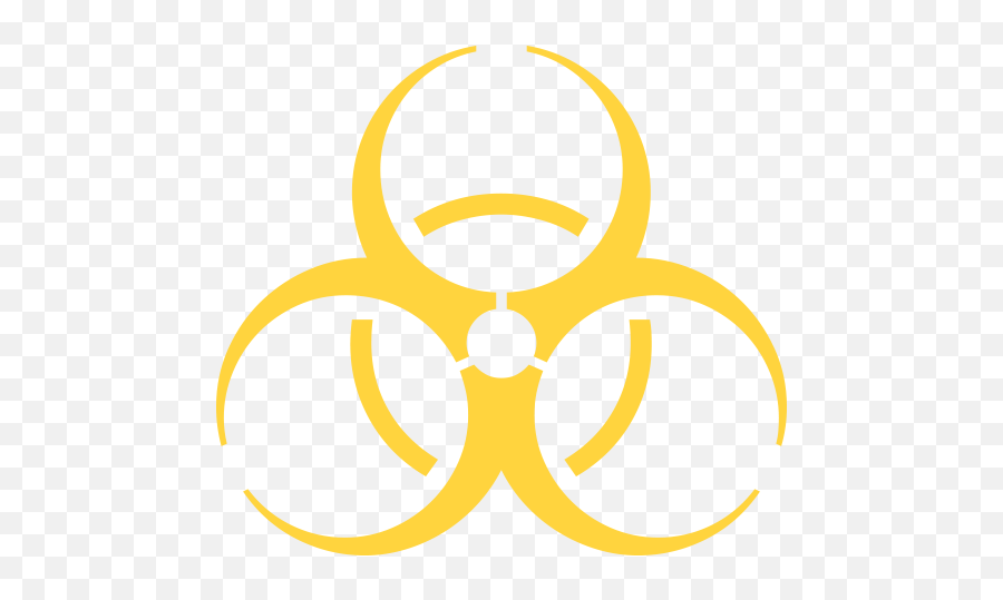 Biohazard Sign Emoji For Facebook Email U0026 Sms Id 10137 - Warning Sign Png,Biohazard Symbol Transparent