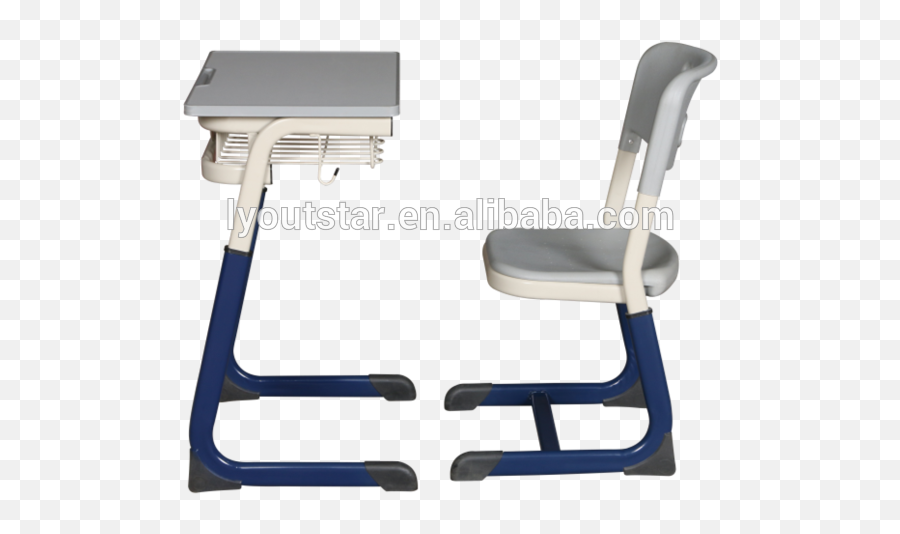 Download Study Desk Student School And Chair Furniture - School Desk And Chair Png,School Desk Png