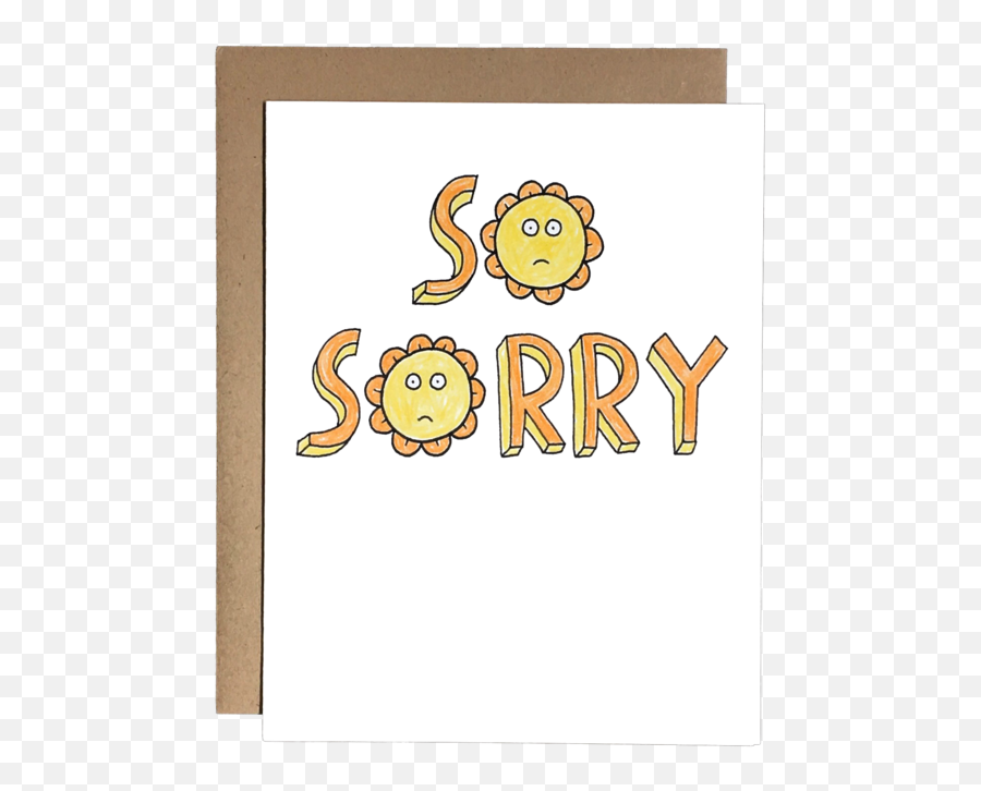 So Sorry U2014 Chateau Blanche Design - Greeting Card Png,Sorry Png