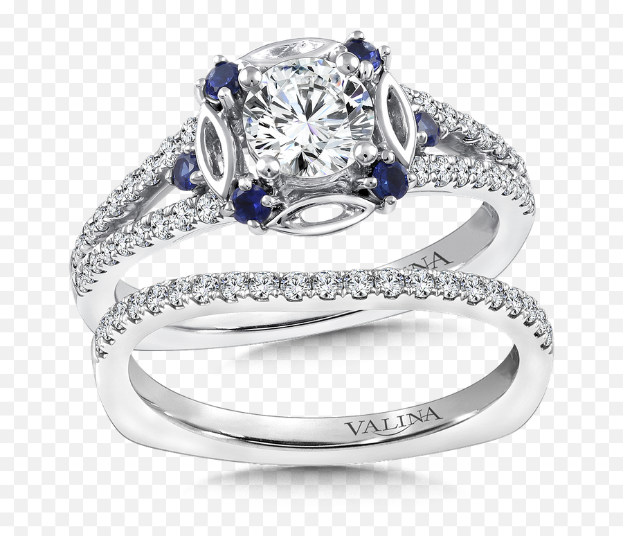 Download Valina Diamond And Blue Sapphire Halo Engagement - Blue Engagement Halo Ring Png,Halo Ring Png