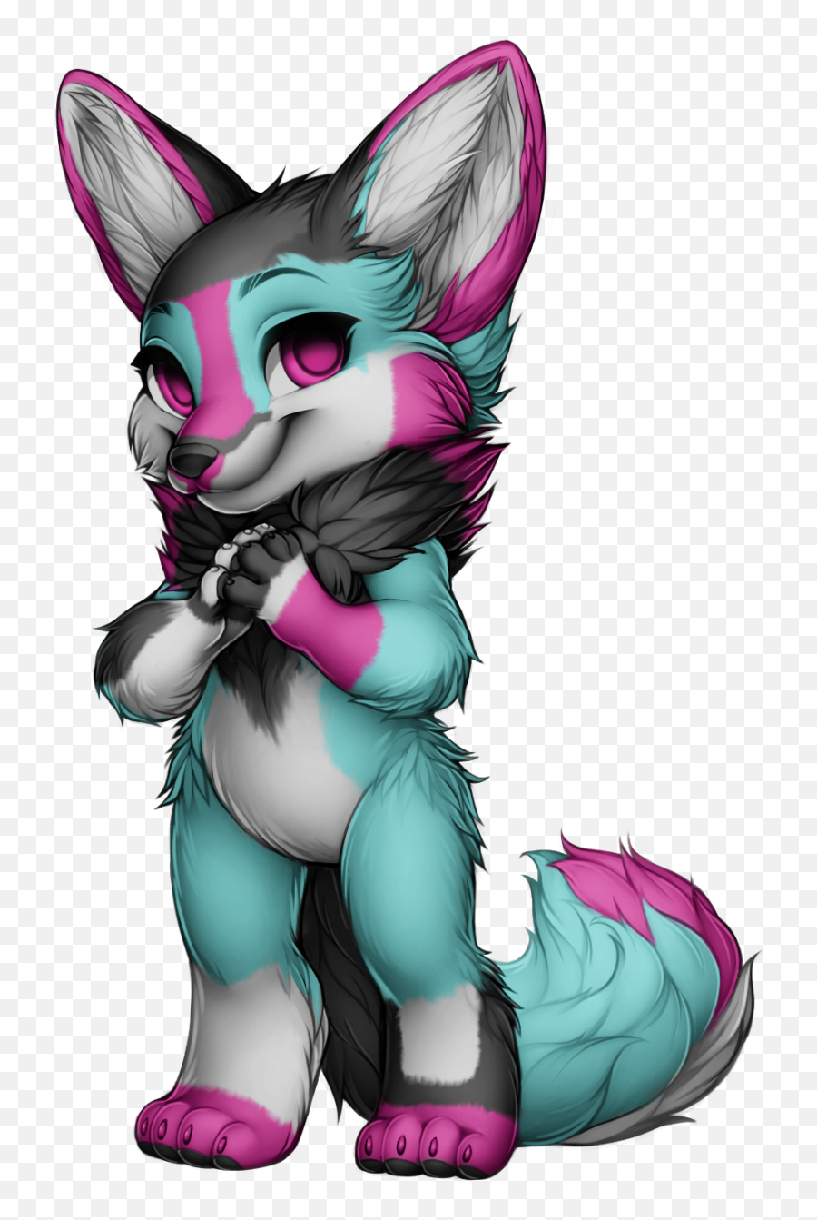 Fennec Fox Colored Furvilla Base 2 By Gamerd - Fur F2u Furvilla Base Transparent Png,Fennec Fox Png