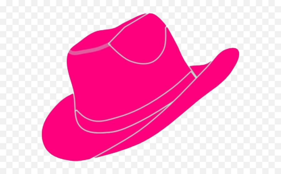 Pink Cowboy Hat Transparent Image - Red Hat Clip Art Png,Cowboy Hat Transparent