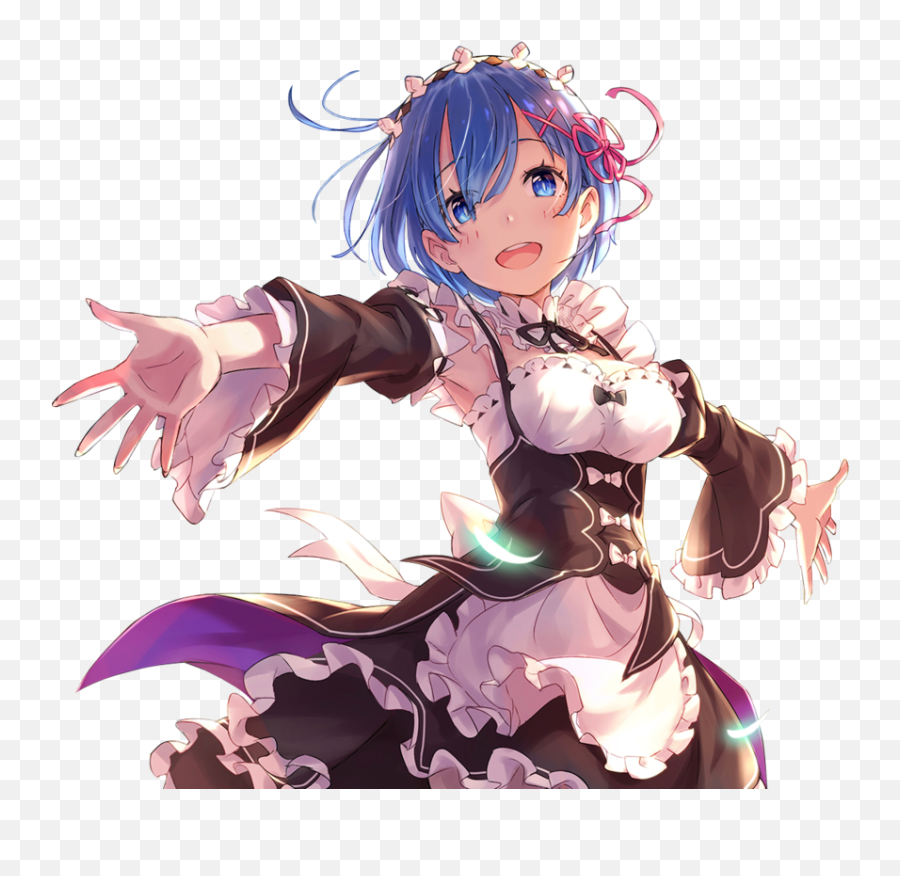 Rem Png 5 Image - Re Zero Rem Png,Rem Png