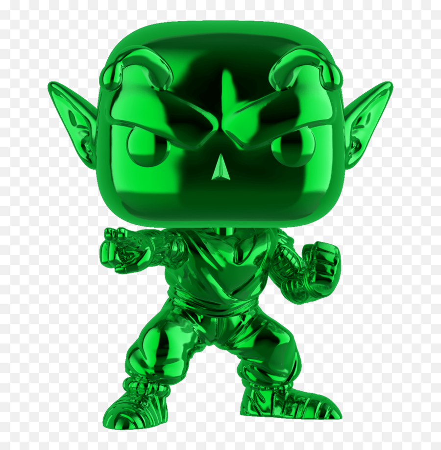 Dragon Ball Z - Funko Pop Dragon Ball Piccolo Green Chrome Png,Piccolo Transparent