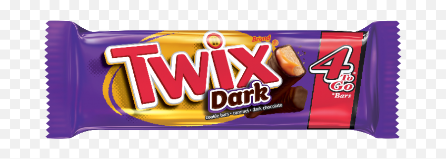 Twix Dark 4 To Go 86g - Toffee Png,Twix Png