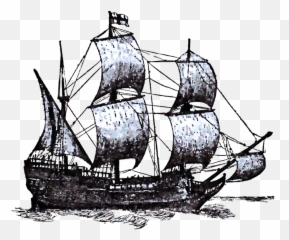 Old Ship Transparent Background - png