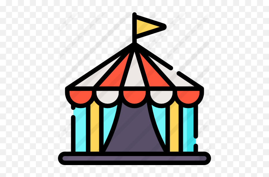 Circus Tent - Icon Png,Carnival Tent Png