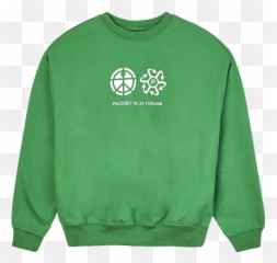 Paccbet Logo Sweatshirt Green 3m - Long Sleeve png