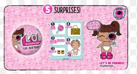 Lol Surprise Series 4 Lil Sisters Png