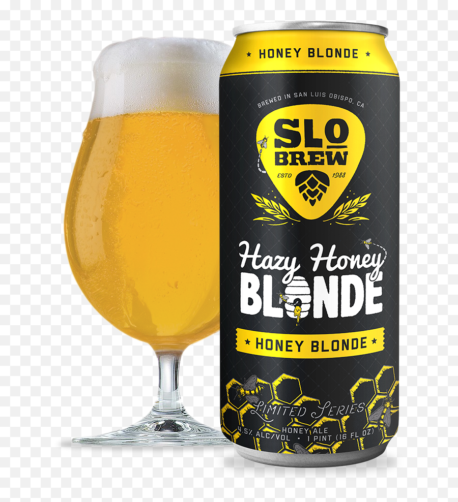 Hazy Honey Blonde - Slo Brew Slo Brew Pink Lemonade Png,Beer Transparent