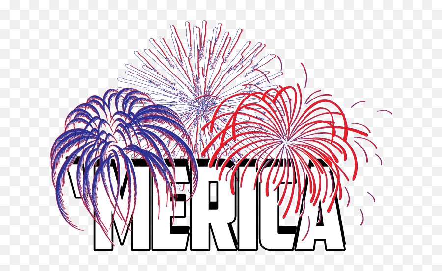 Download Hd Merica Fireworks Usa Pride Patriotic American - American Fireworks Transparent Png,White Fireworks Png